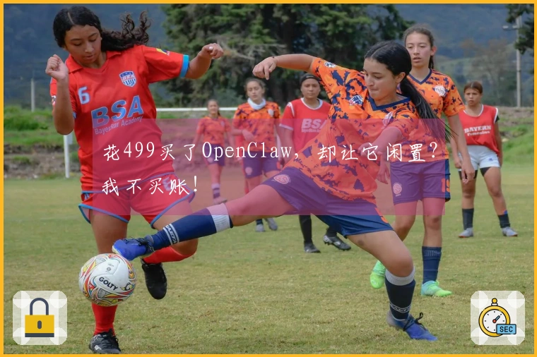 花499买了OpenClaw，却让它闲置？我不买账！